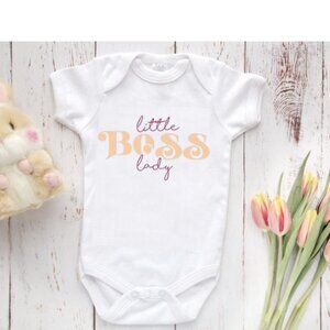 Little Boss Lady Onesie